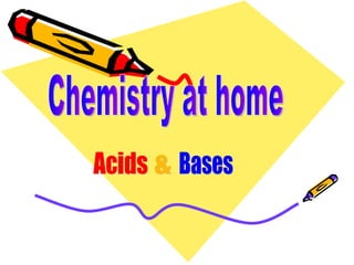 Acids & Bases Chemistry at home 