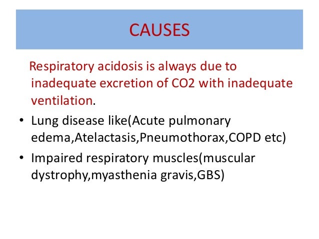 Acid base disorder and ABG analysis