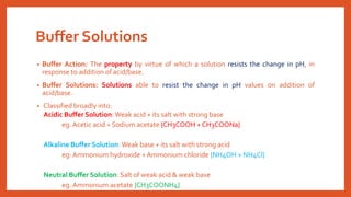 Acid base and buffers | PDF