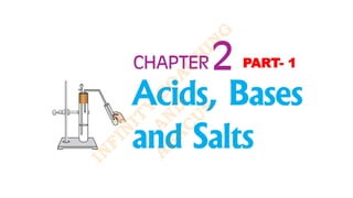 ACID BASE AND SALTS CLASS 10 SCIENCE PPT | PDF