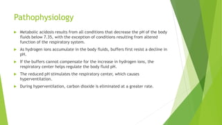 Acid and base balance | PPTX