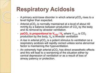 Pco2 Base Excess ACID BASE BALANCE.ppt