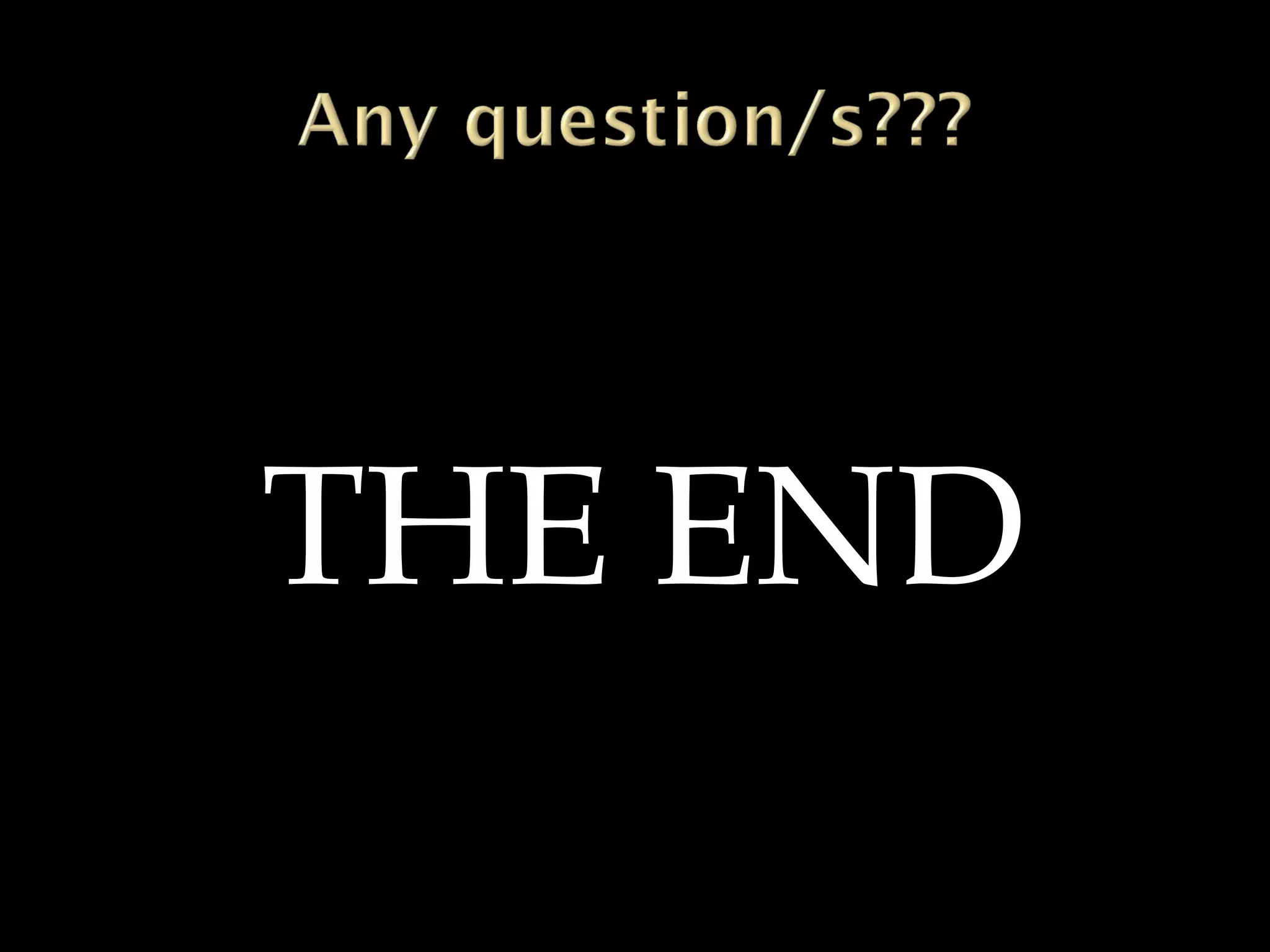THE END

 