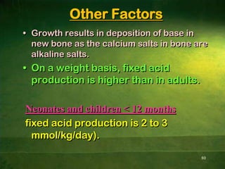 47RESPIRATORY ACIDOSISRespiratory acidosis develops when the lungs don't expel CO2 adequately