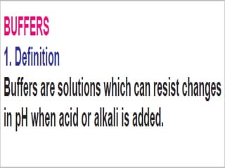 Acid base buffer ph | PPTX