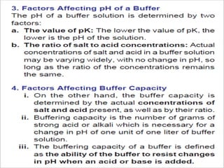 Acid base buffer ph | PPTX