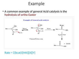 Acid base Catalysis.pptxbgggggggggggggggggg | PPTX