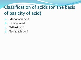 Acid base concept | PPT