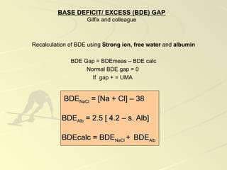 Acid base disorder | PPT