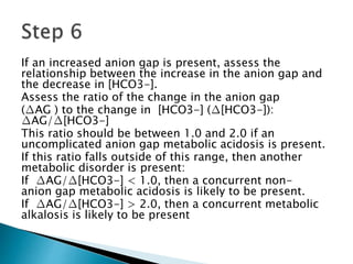 Acid base disorders (ARTERIAL BLOOD GASES) | PPTX