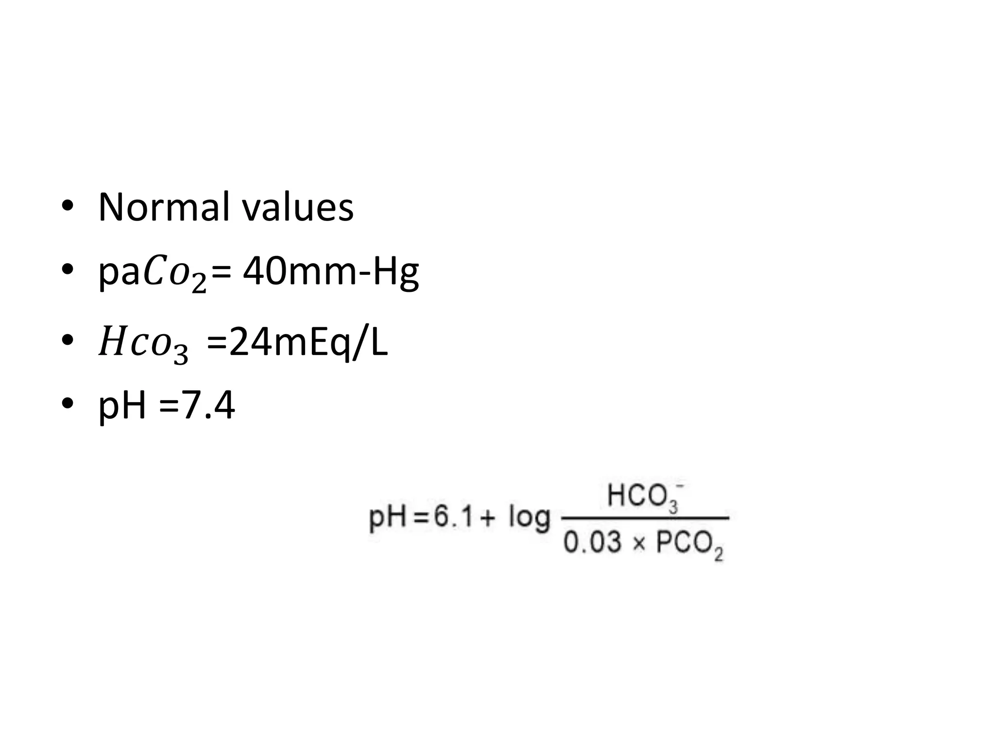 Acid base disturbances | PPTX