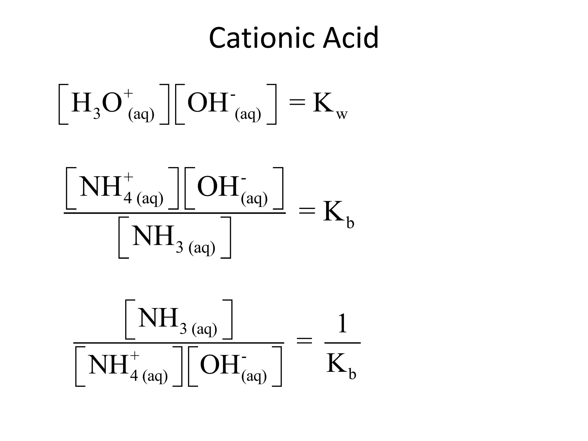 Cationic Acid