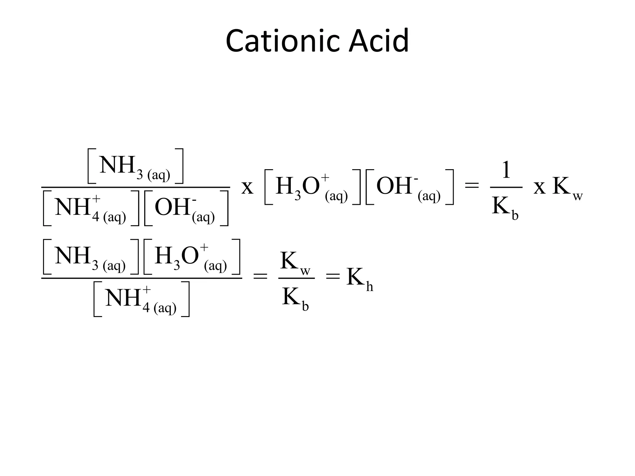 Cationic Acid