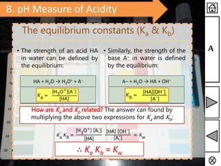 Acid & Base - Physical Chemistry Presentation | PPTX