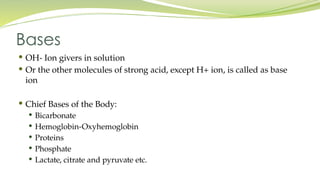 ACID BASE REGULATION for the first year mbbs .pptx