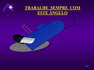11
TRABALHE SEMPRE COM
ESTE ÂNGULO
 