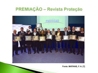 Fonte: MATHIAS, F. A. [7]
 