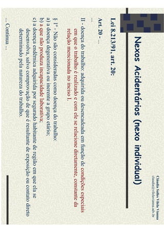 Acidentes de trabalho