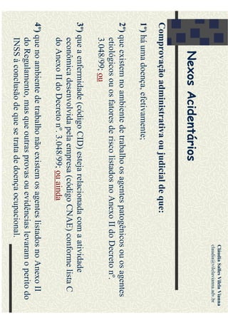 Acidentes de trabalho