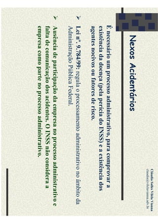 Acidentes de trabalho