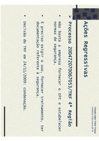 Acidentes de trabalho