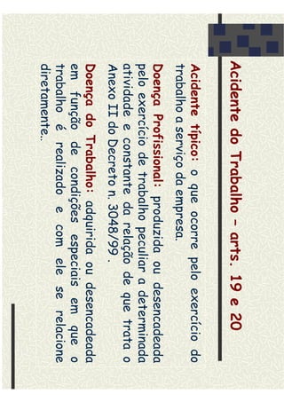 Acidentes de trabalho