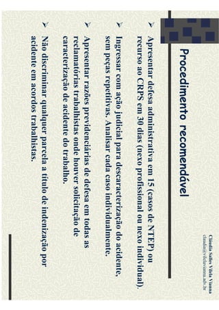 Acidentes de trabalho