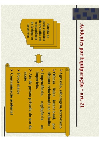 Acidentes de trabalho