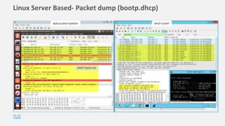 Linux Server Based- Packet dump (bootp.dhcp)
W2K16 DHCP SERVER DHCP CLIENT
DHCP Option 82
 