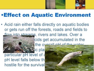 Acidification & acid rain