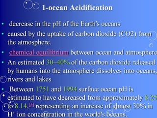 Acidification & acid rain