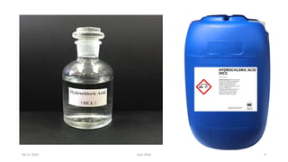 Acidifying Agents_Pharmaceutical Inorganic Chemistry_1st Sem_Pharmacy | PDF