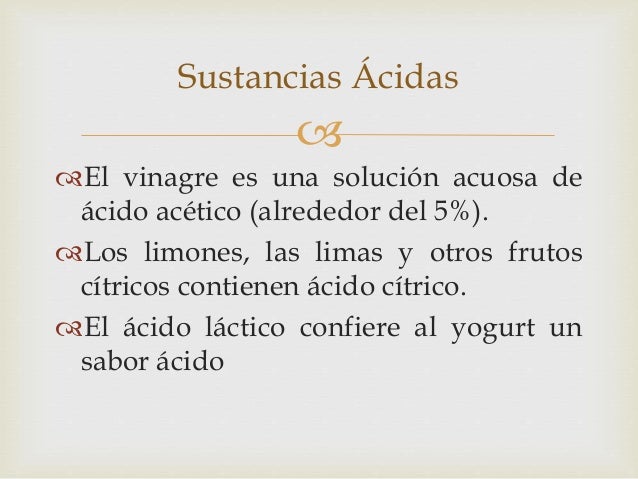 Acido base