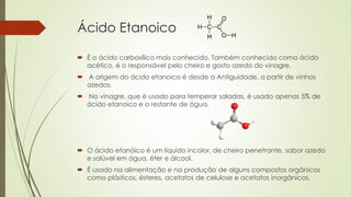 Acido carboxílico | PPTX