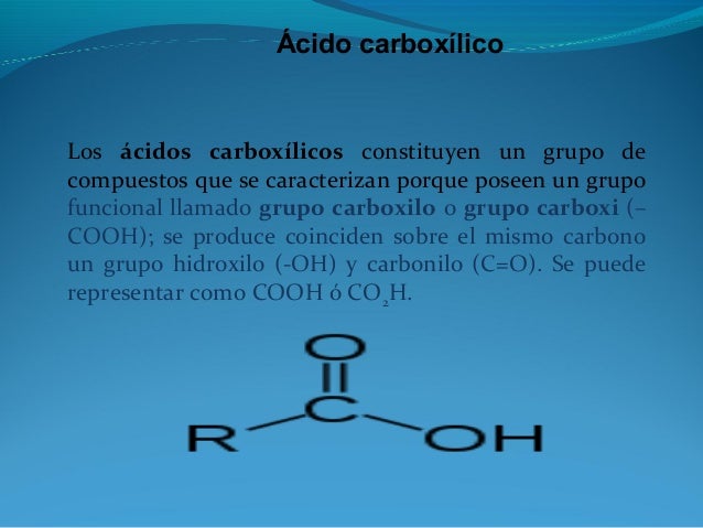 Acidos carboxilicos