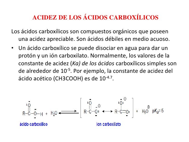 15+ Propiedades De Los Acidos Carboxilicos