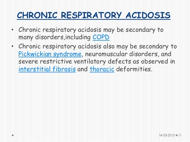 Acidosis and alkalosis