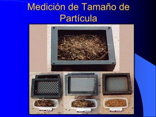 Medición de Tamaño de
Partícula
 