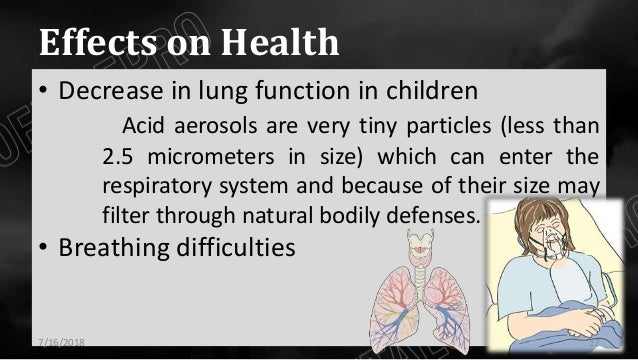 Acid rain investigation picture