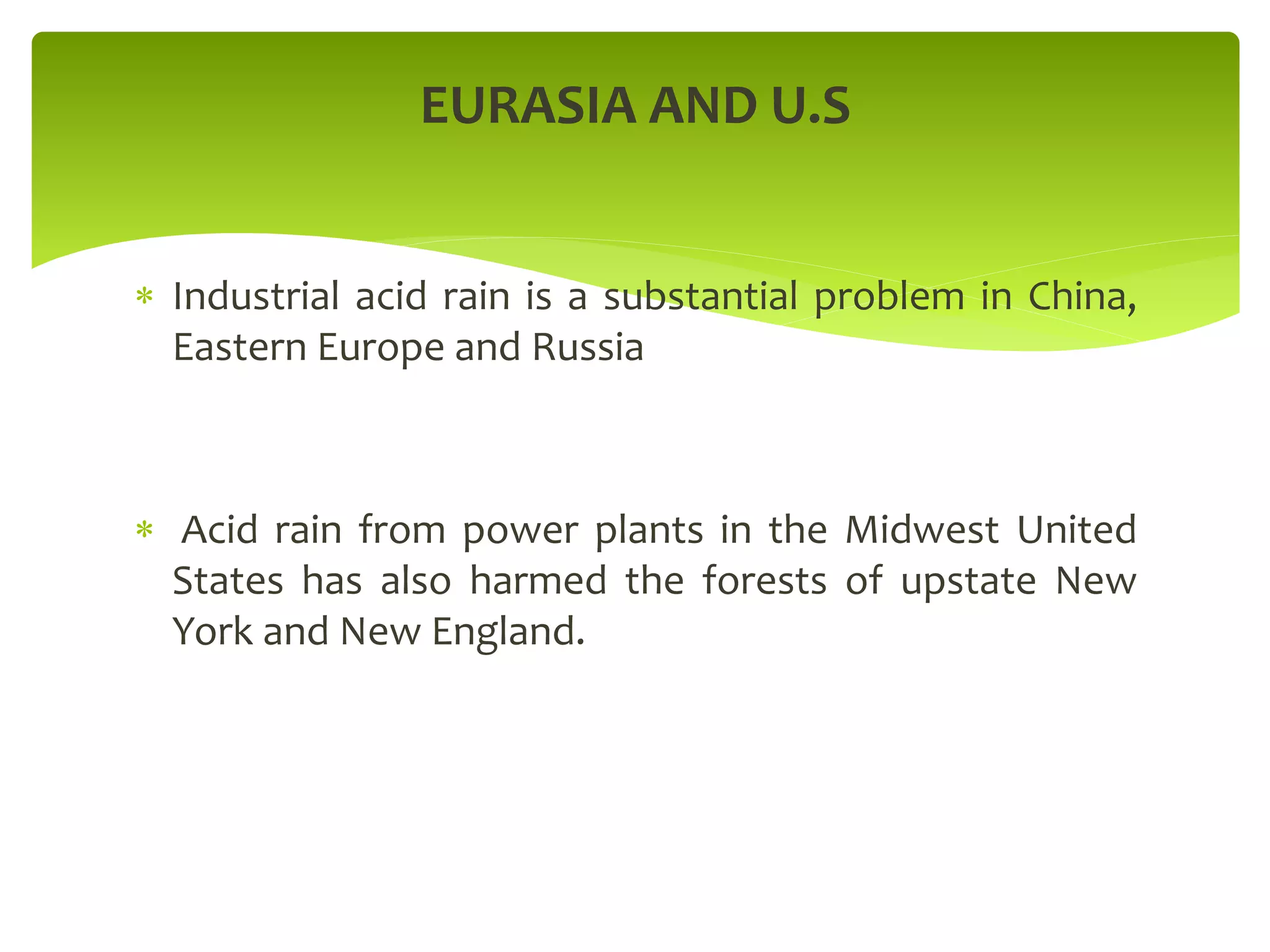 Acid rain | PPTX