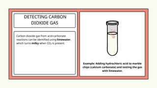 Acid Reactions with Metals and Carbonates Lesson Presentation in Red ...