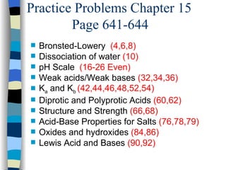 acids and bases | PPT