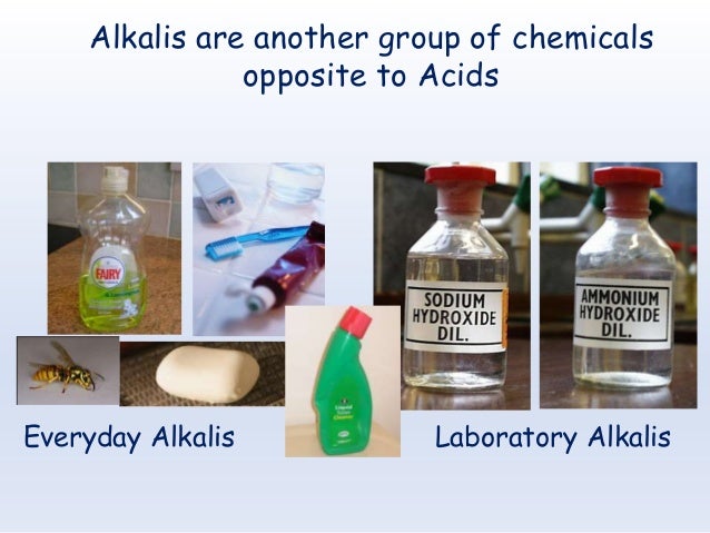 Acids and alkalis