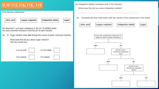 H.W 113,116,118, 119
 