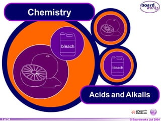 © Boardworks Ltd 20041 of 20 © Boardworks Ltd 20041 of 34
Chemistry
Acids and Alkalis
 