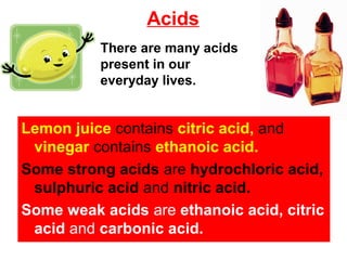 Acids and alkalis | PPT