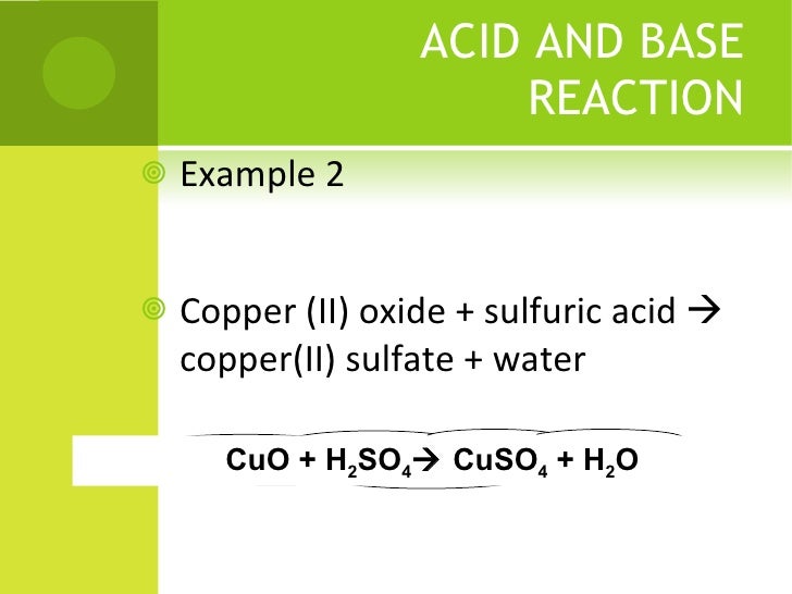 Acids And Bases