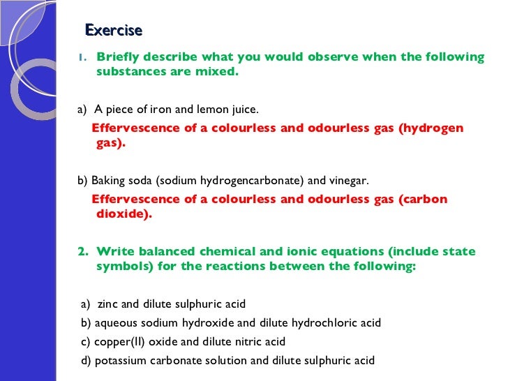 acids and bases sodium bicarbonate and sulfuric acid react to form sodium sulfate water and carbon dioxide