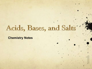 Chemistry Notes
 