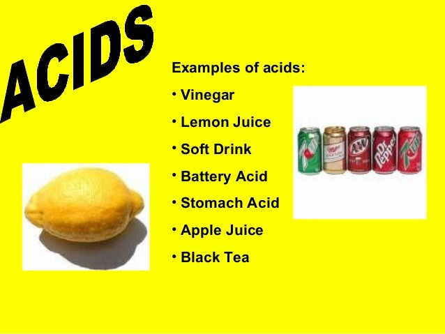 Acids and bases and salts